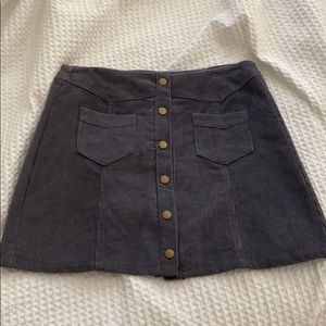 NWOT corduroy skirt